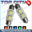 Topcity Festoon Light 2SMD 5050 18LM Cold white - Festoon LED